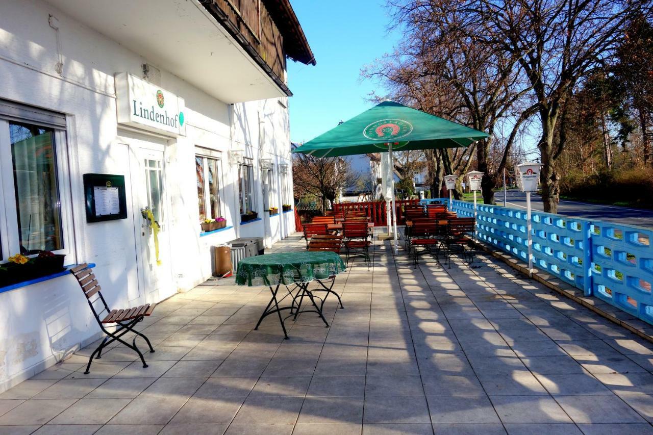 Hotel Restaurant Lindenhof Riedstadt Exterior foto